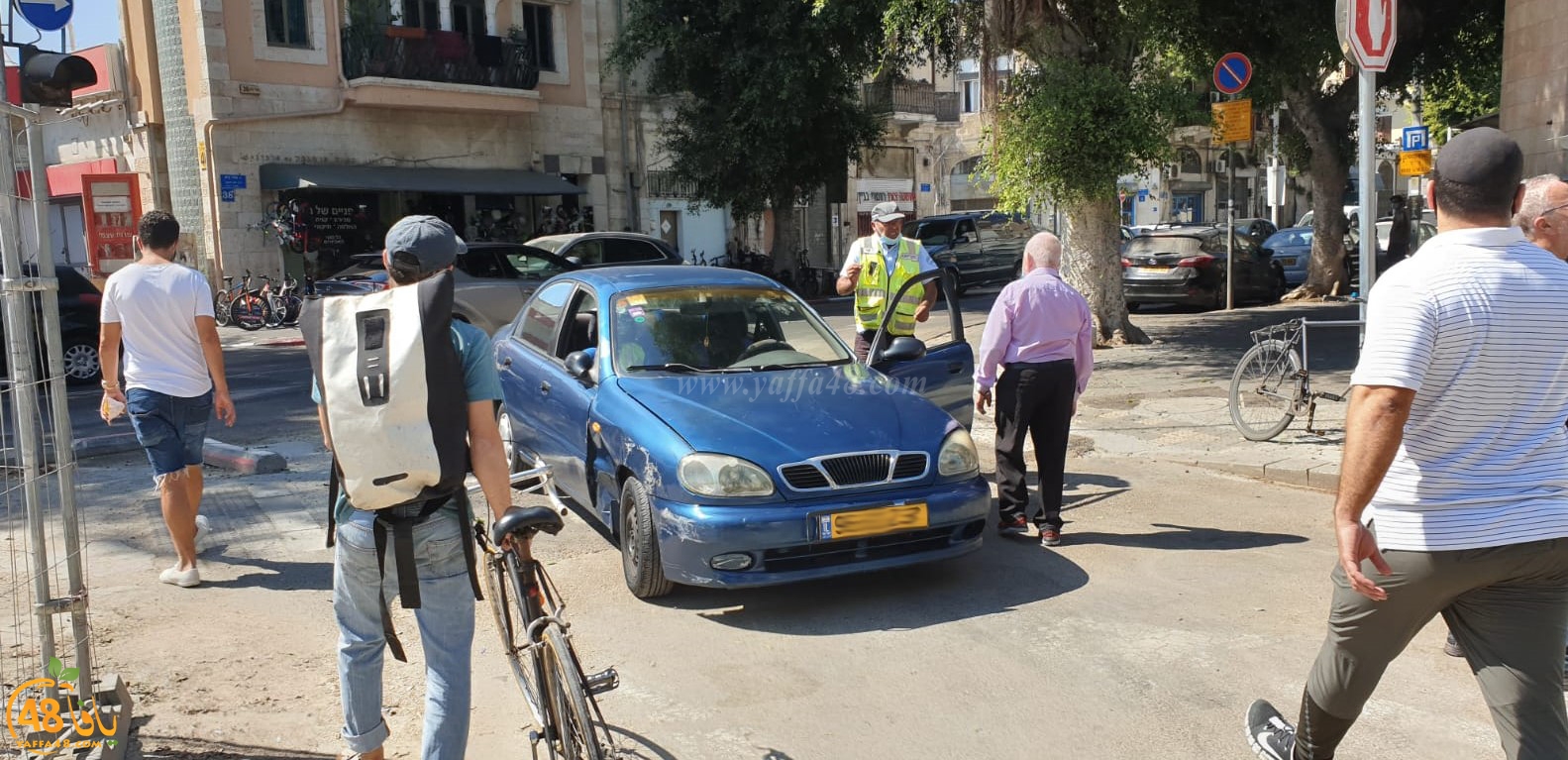 فيديو: حادث طرق ذاتي في شارع شديروت بيافا   